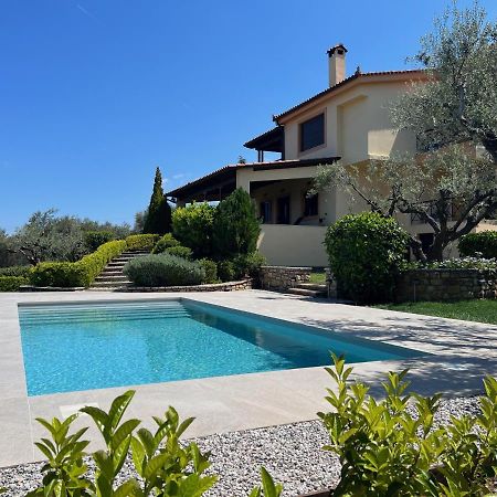 Ampelos Hillside Villa Akrata Exterior photo